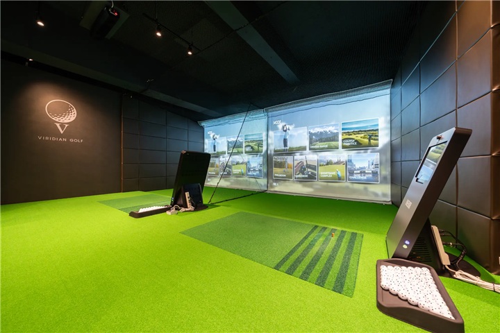 ゴルフ シミュレーター 導入事例 VIRIDIAN GOLF
